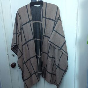 Soft Versatile Reversible Shawl. Gently used.